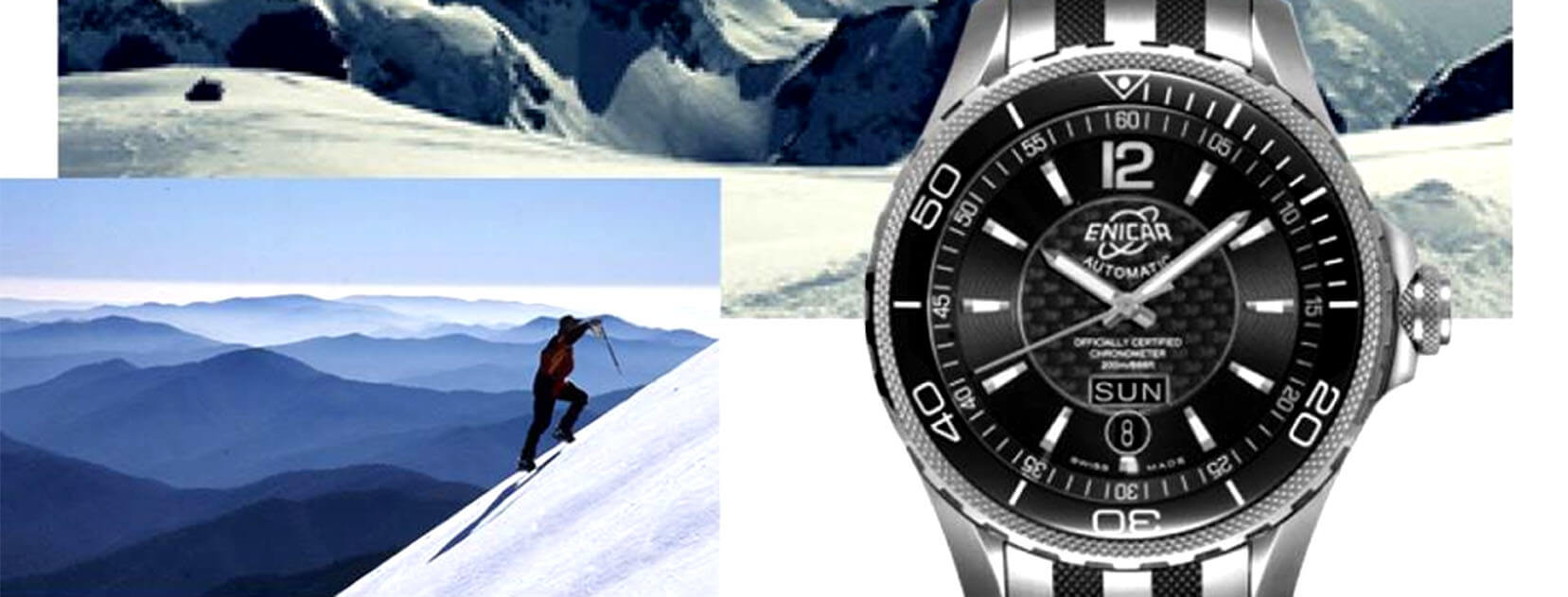 Những mẫu đồng hồ Enicar Chronometer  đã chinh phục thành công đỉnh núi Everest