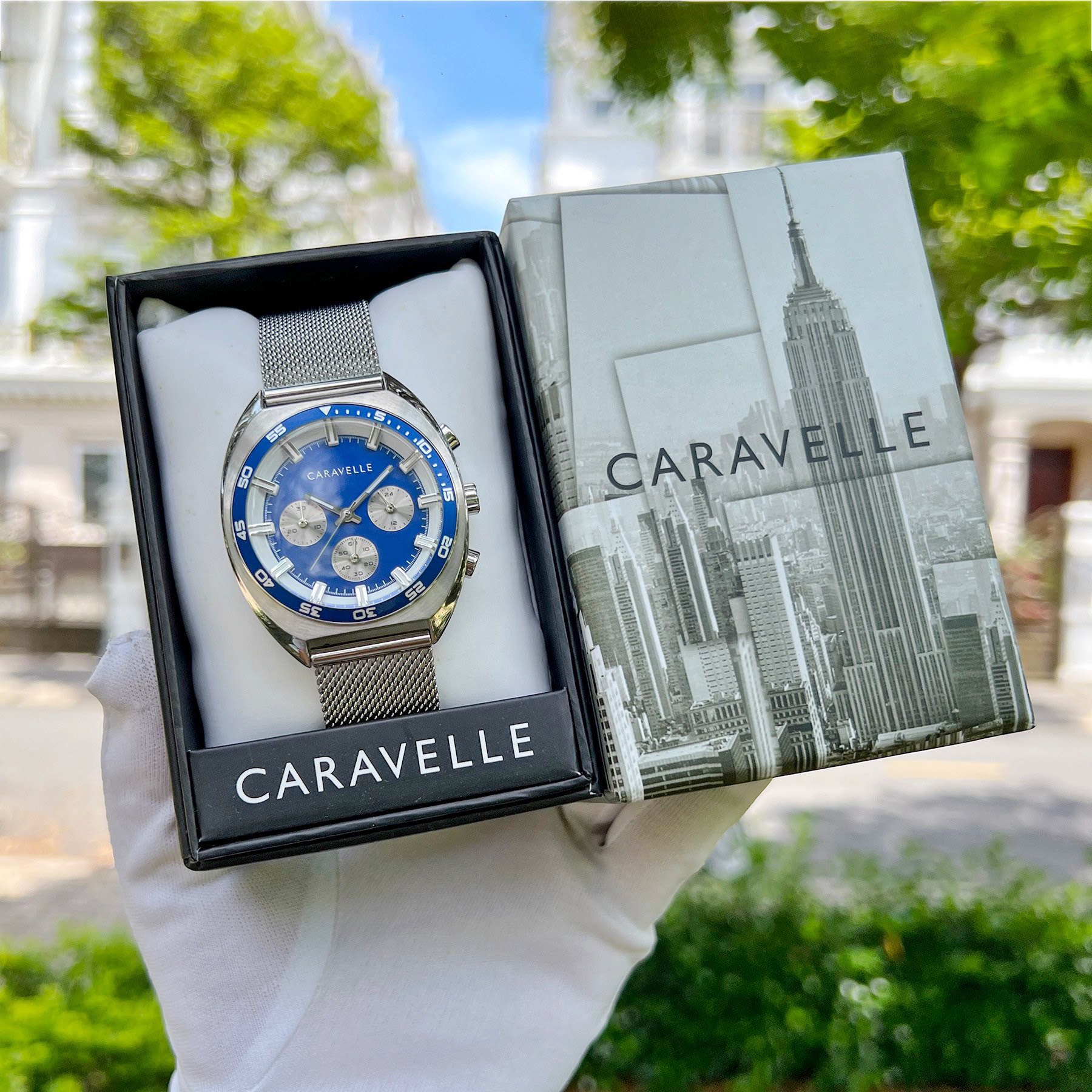 Caravelle sử dụng những chất liệu cao cấp trong sản xuất đồng hồ