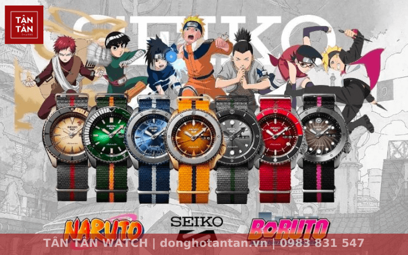 Seiko 5 Naruto & Boruto