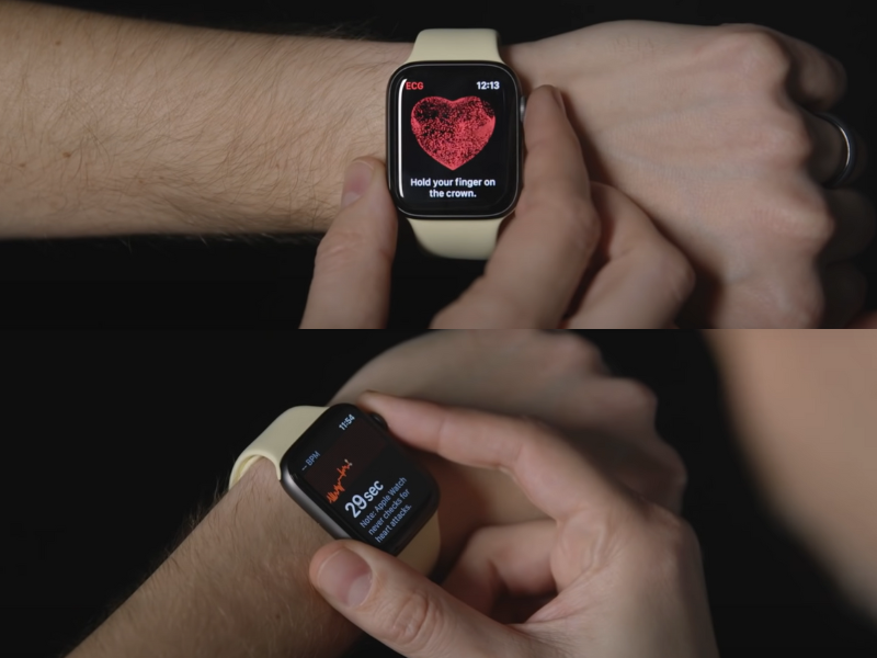Đồng hồ thông minh hỗ trợ đo nhịp tim