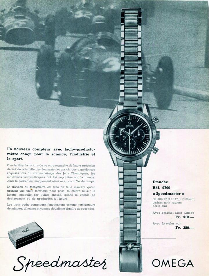 Đồng hồ Speedmaster đầu tiên CKv2915 ra đời năm 1957