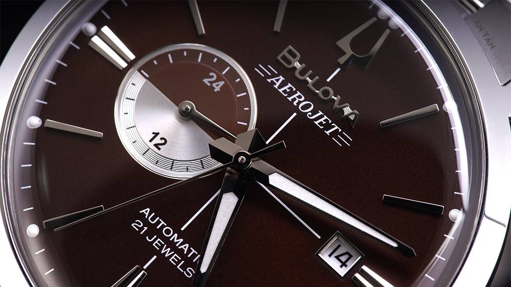 Đồng hồ Bulova 96B375 - Thiết kế ô giờ sáng-tối đặc trưng của Bulova