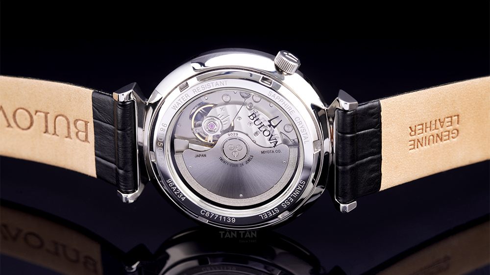 Đồng hồ Bulova 96A234 - Bộ máy Miyota 9029 hoạt động bền bỉ, chính xác