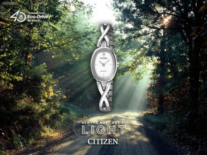 Thông điệp từ đồng hồ Citizen Eco-drive