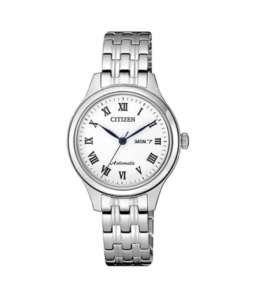 Đồng Hồ Citizen PD7131-83A Nữ Máy Cơ Kính Sapphire Lịch Thứ Ngày 29mm
