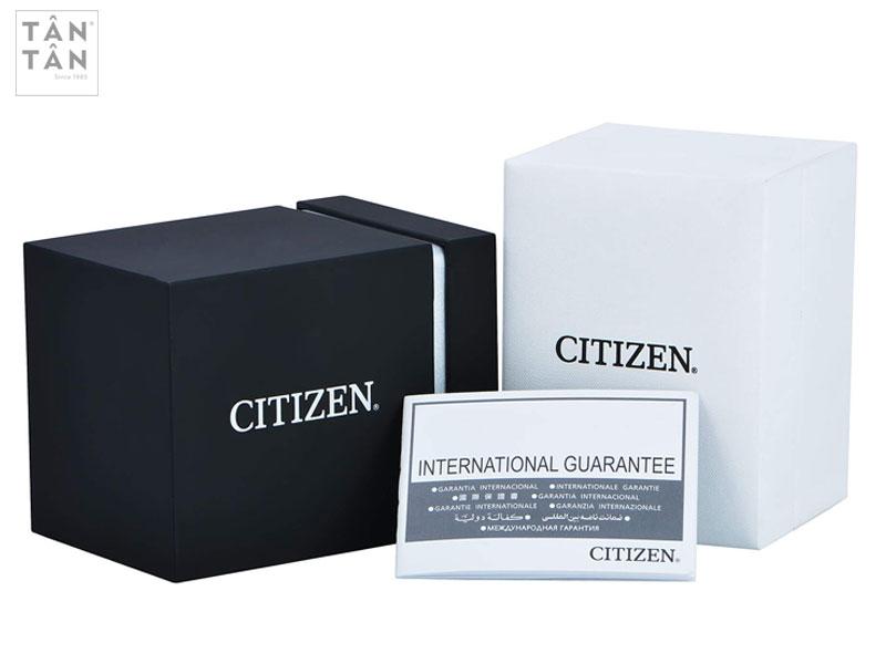 Phụ kiện kèm theo của một chiếc đồng hồ Citizen chính hãng như trên