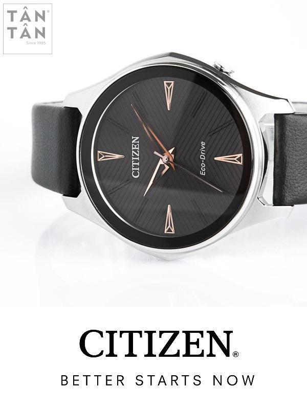 top 3 bộ sưu tập đồng hồ Citizen nữ Eco-drive dưới 7 triệu