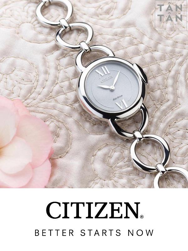 top 3 bộ sưu tập đồng hồ Citizen nữ Eco-drive dưới 7 triệu