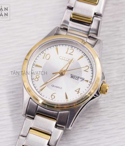 Đồng Hồ Citizen EQ0595-55A Nữ Lịch Thứ Ngày 28mm