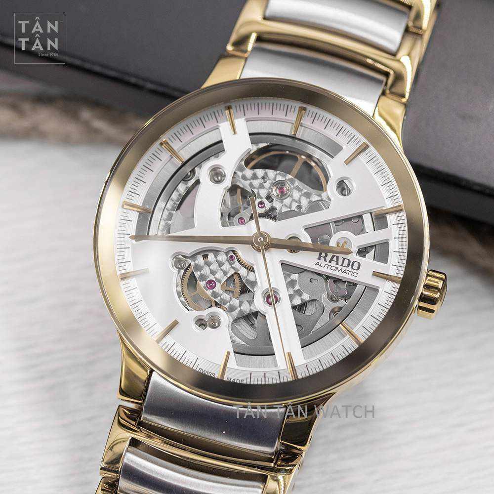 RADATIME.CO.ID: Jam Tangan Rado Centrix Automatic Open Heart Fashion Pria  r30180113