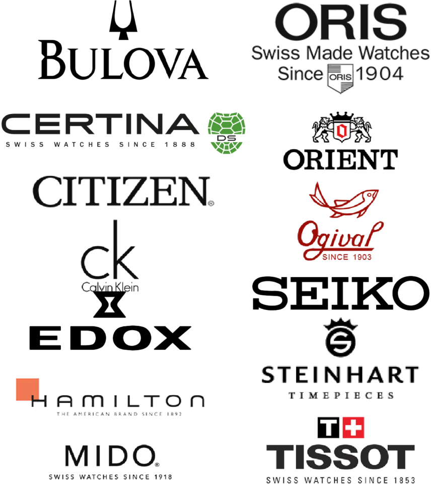 sửa chữa đồng hồ tại TP HCM Bulova, Oris, Certina, Orient, Citizen, Ogival, CK, calvin klein, Seiko, Edox, Hamilton, Steinhart, Mido, Tissot
