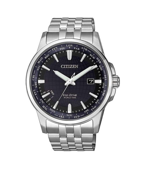 Đồng Hồ Citizen BX1001-89L Nam Eco-Drive World-Time Kính Sapphire 41mm